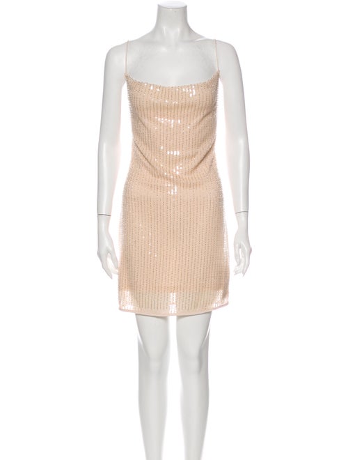 Rat & Boa Square Neckline Mini Dress w/ Tags Pink