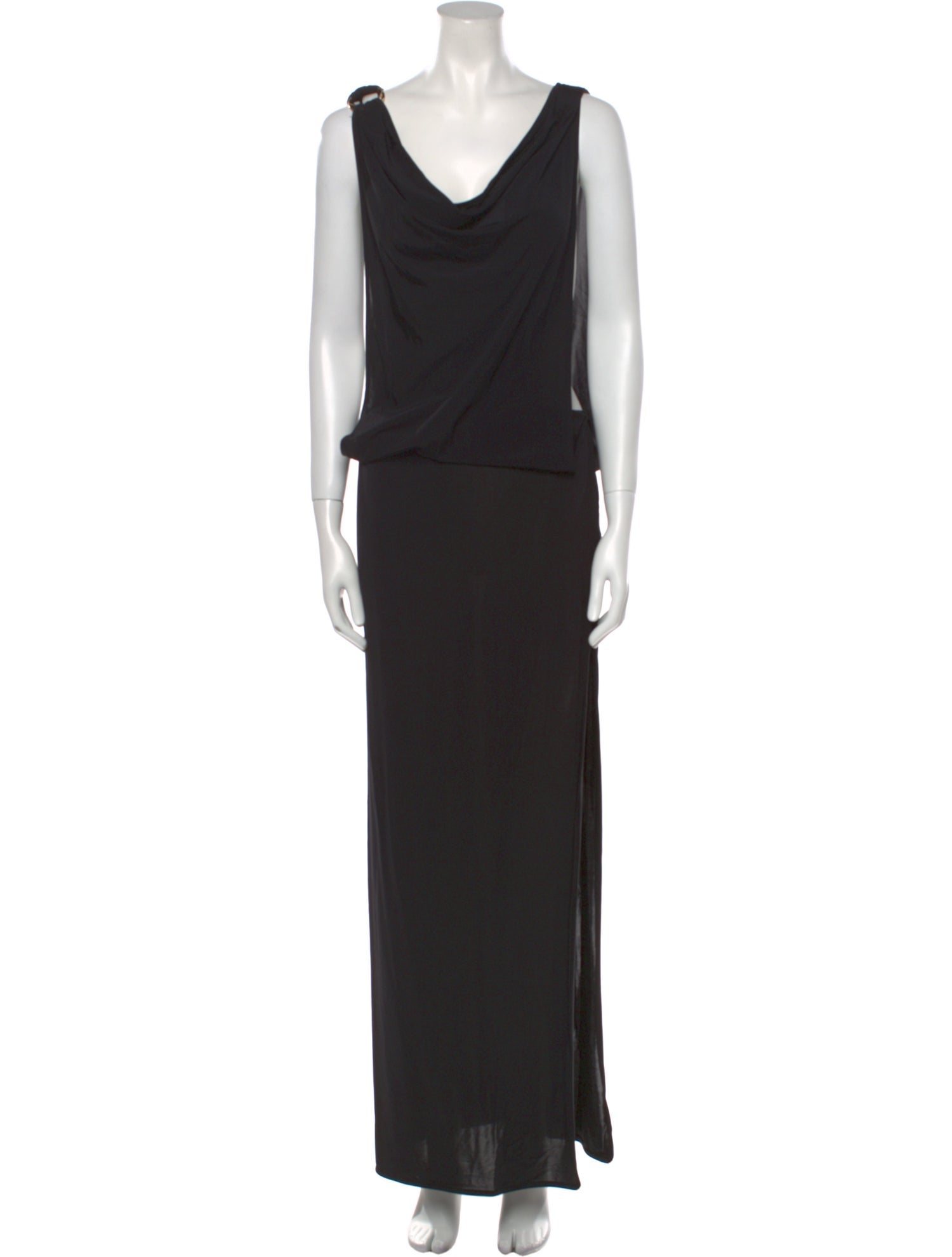 Rat & Boa Cowl Neck Long Dress