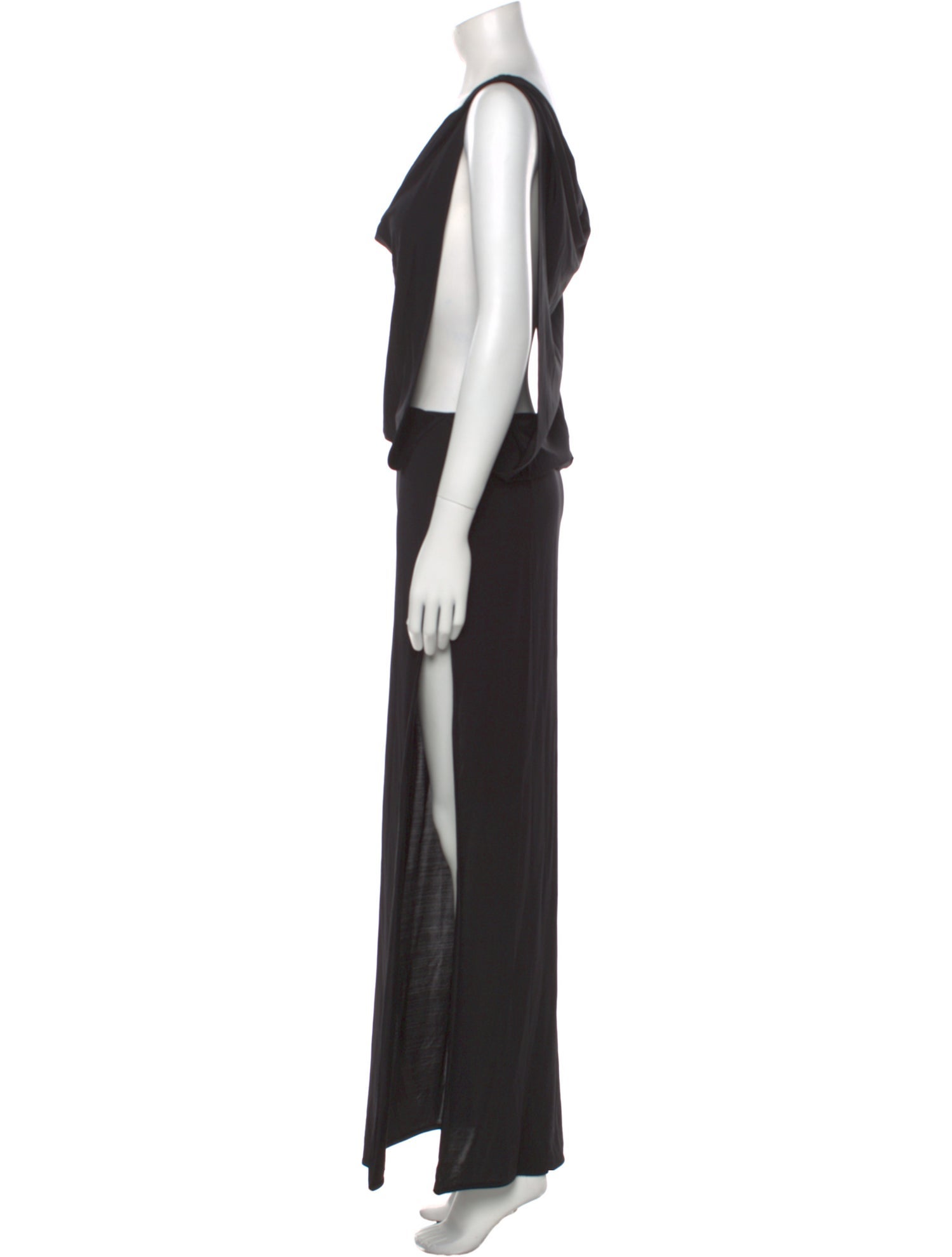 Rat & Boa Cowl Neck Long Dress