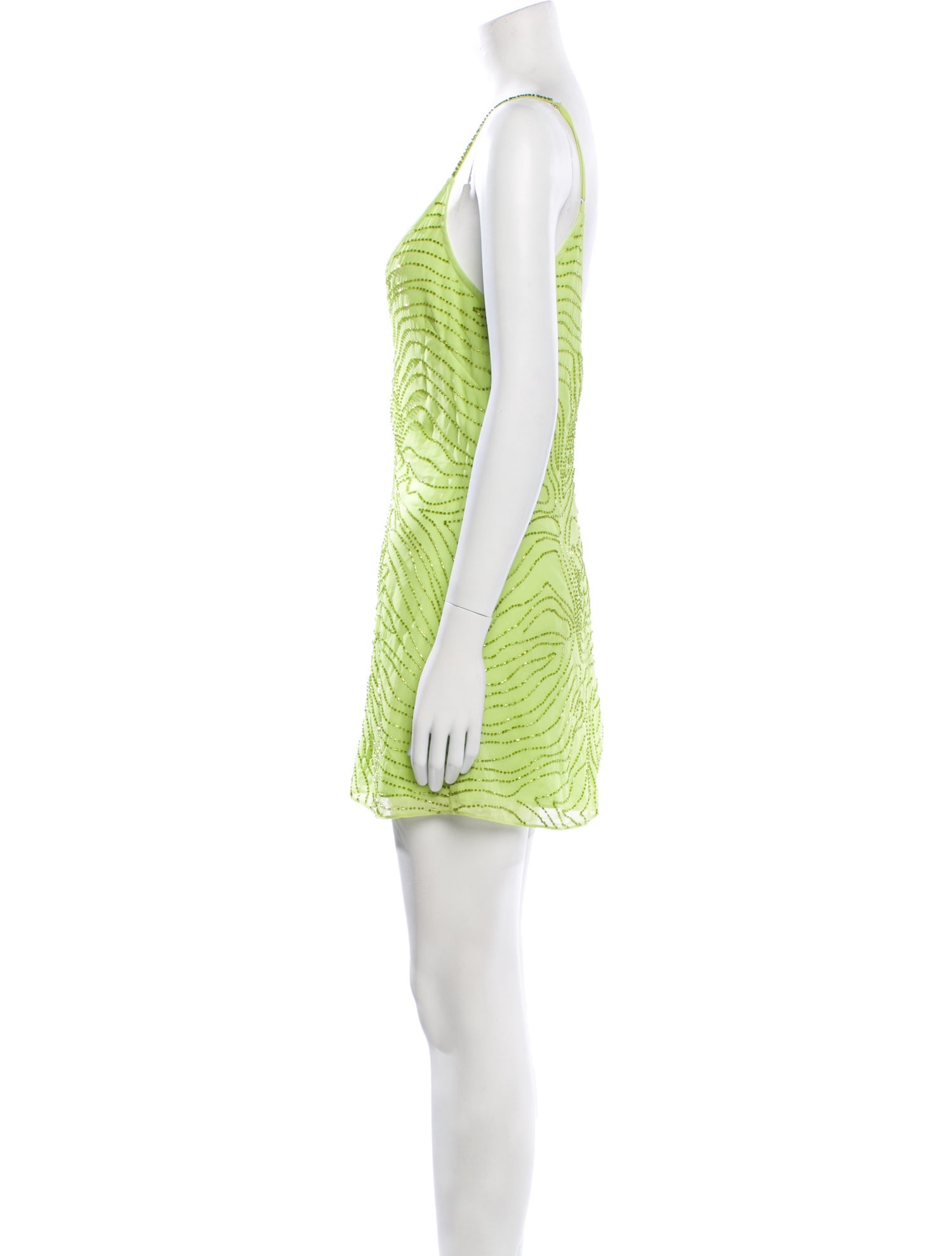 Rat & Boa V-Neck Mini Dress