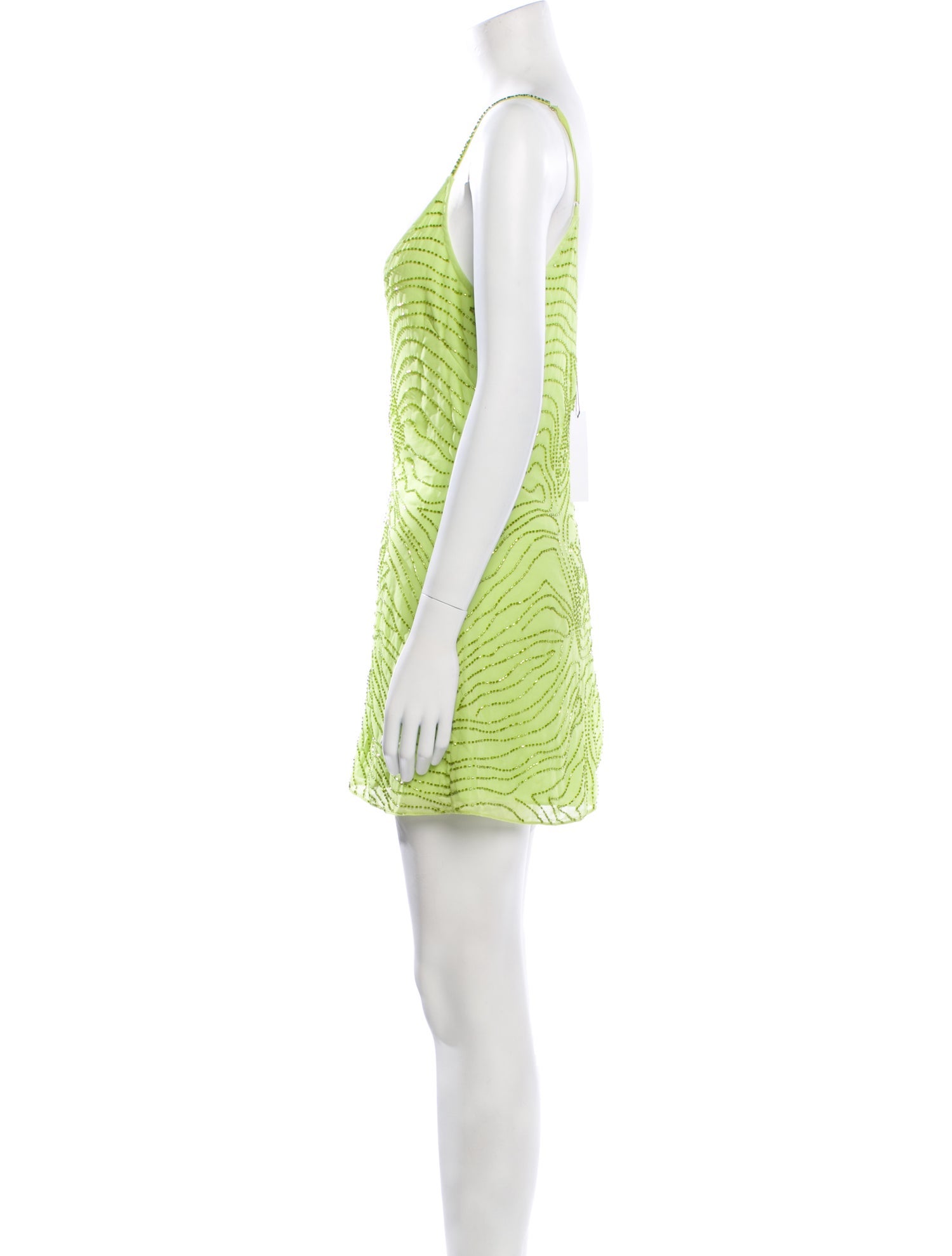 Rat & Boa V-Neck Mini Dress