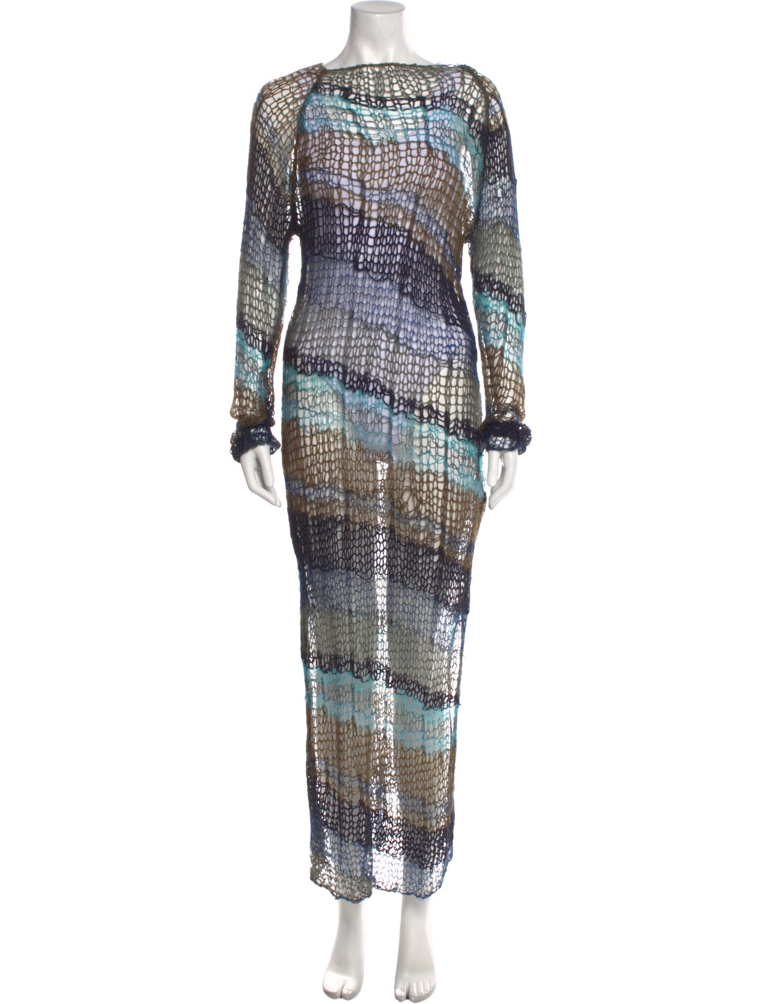 Rat & Boa Printed Long Dress