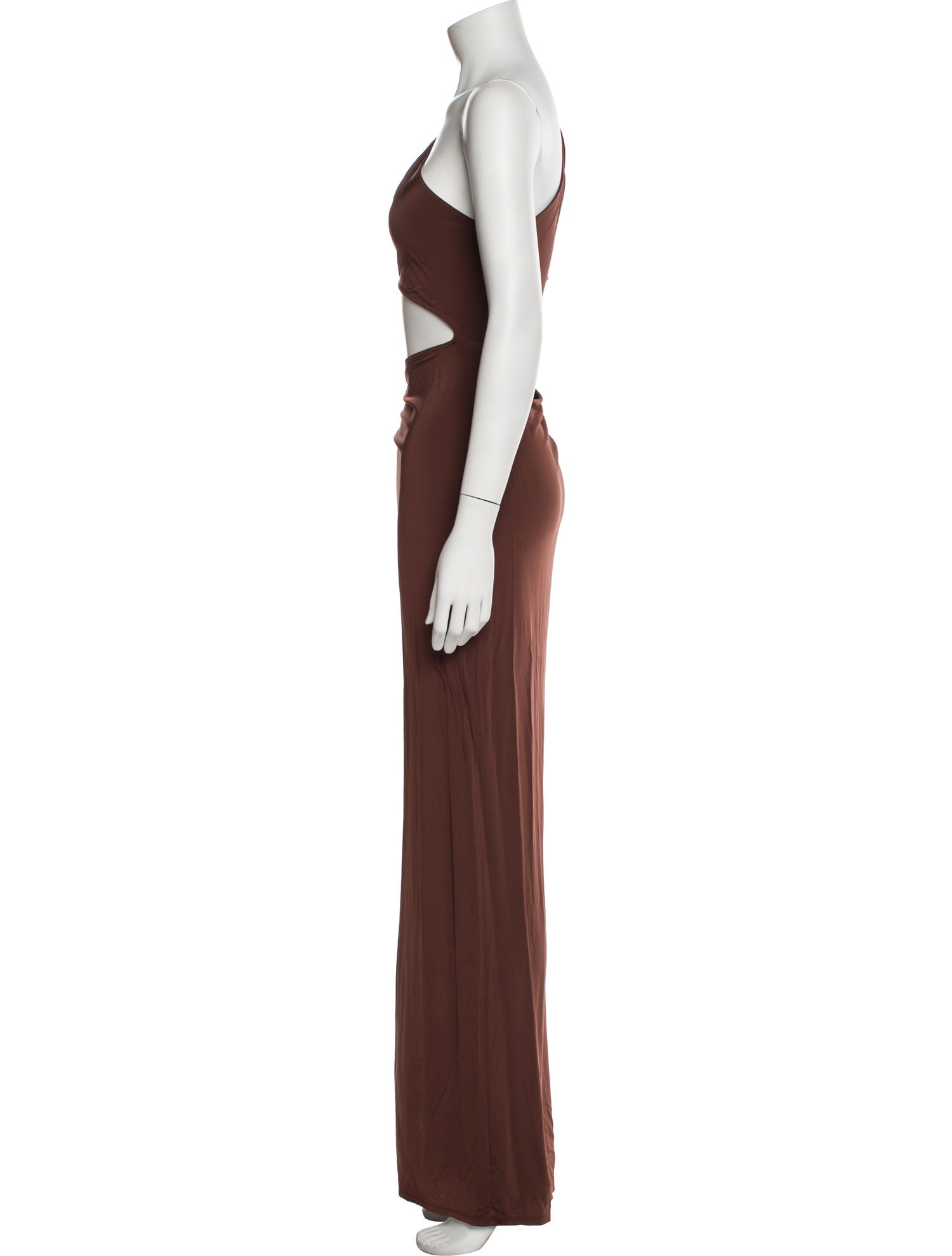 Rat & Boa One-Shoulder Long Dress