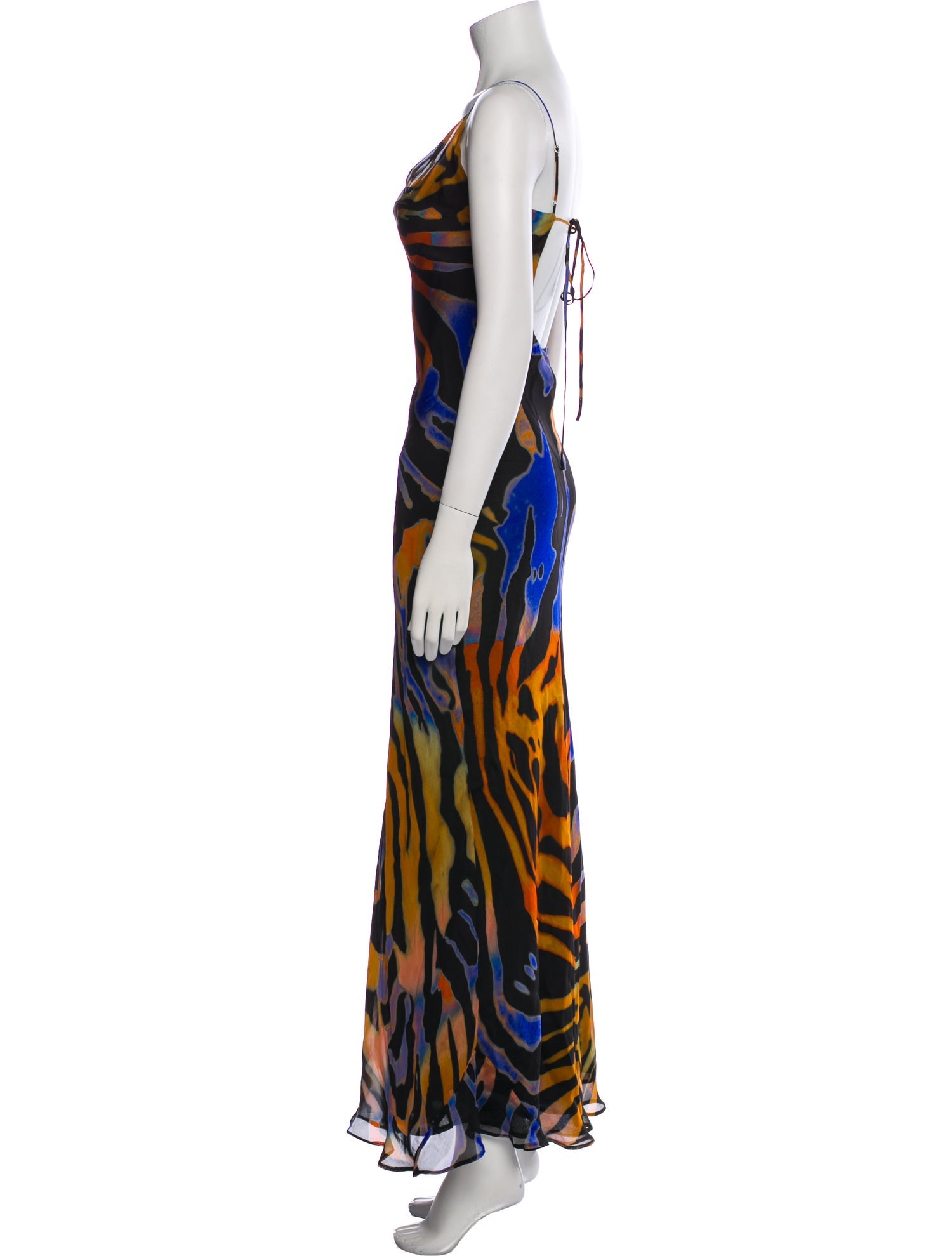 Rat & Boa Printed Midi Length Dress