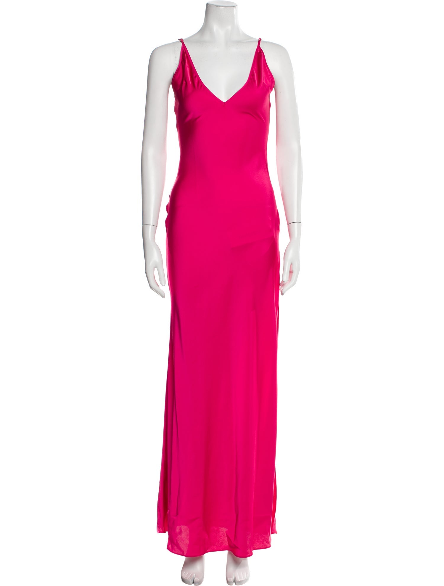 Rat & Boa V-Neck Long Dress