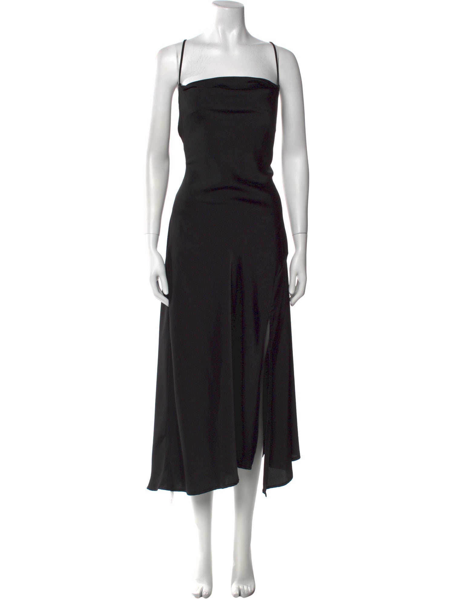 Rat & Boa Square Neckline Long Dress