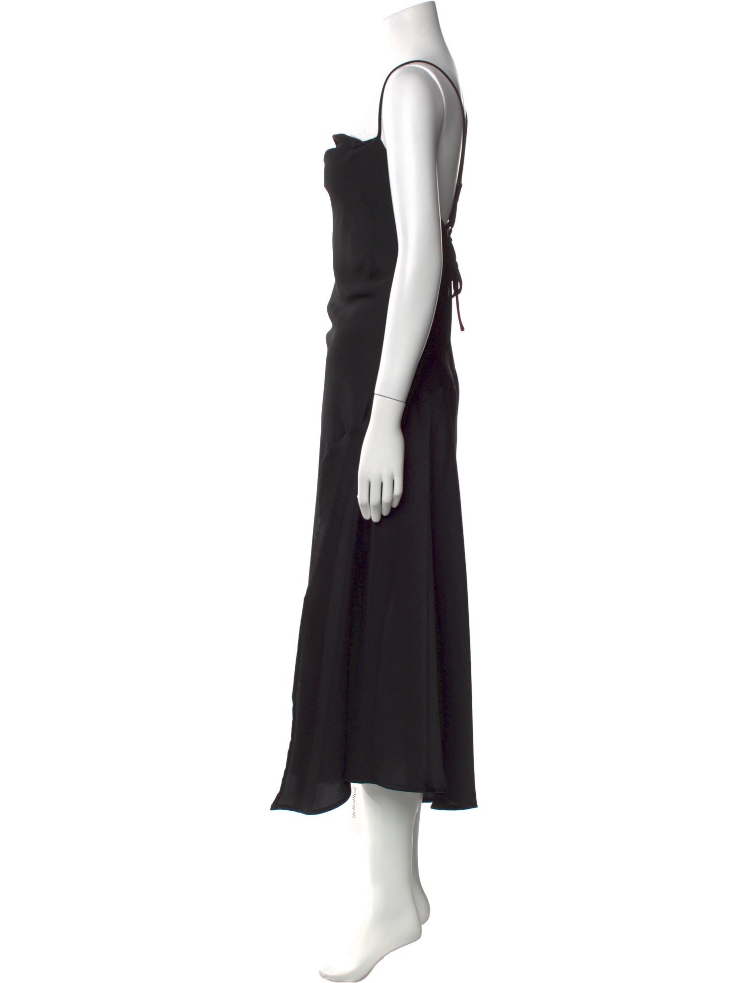 Rat & Boa Square Neckline Long Dress