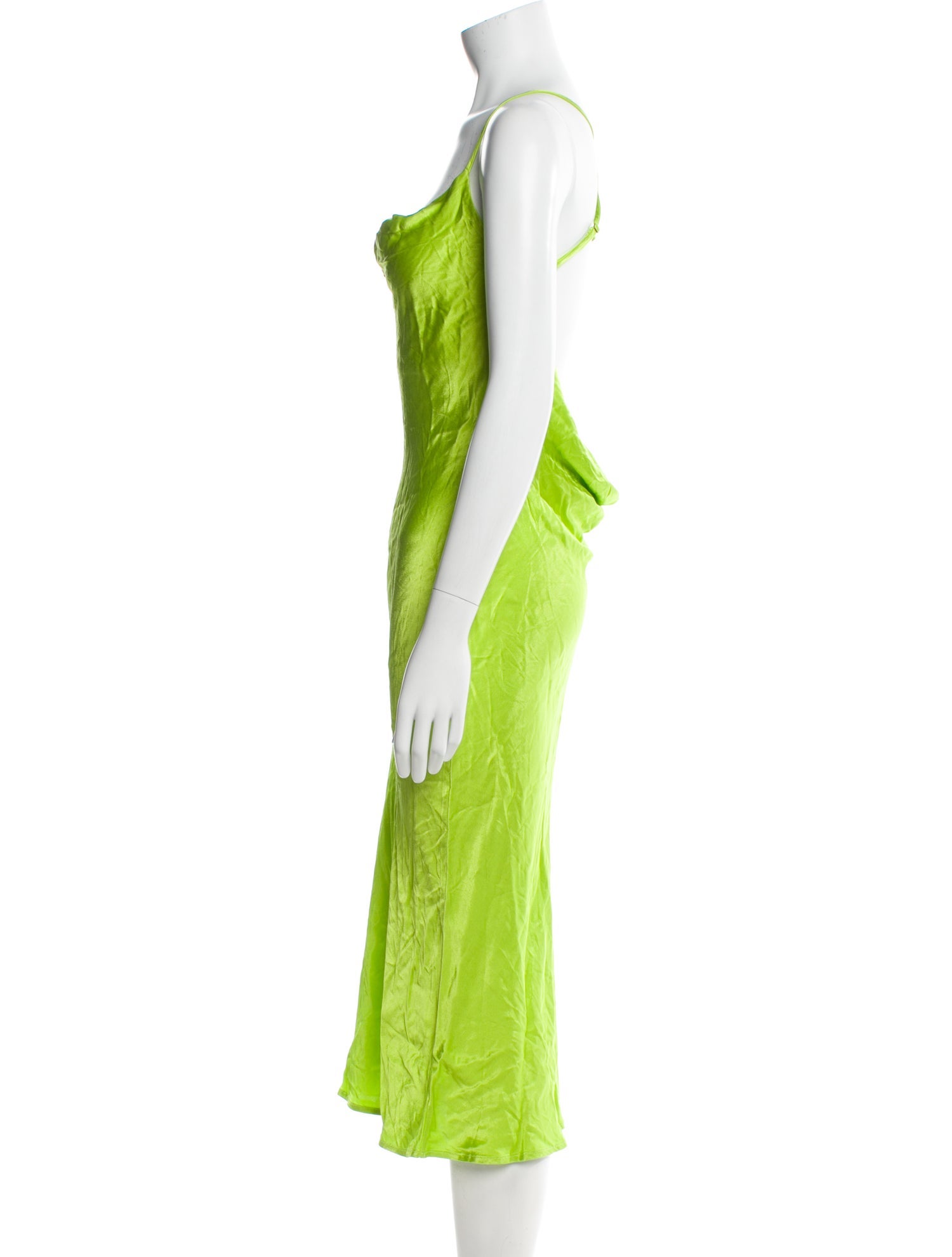 Rat & Boa Square Neckline Midi Length Dress