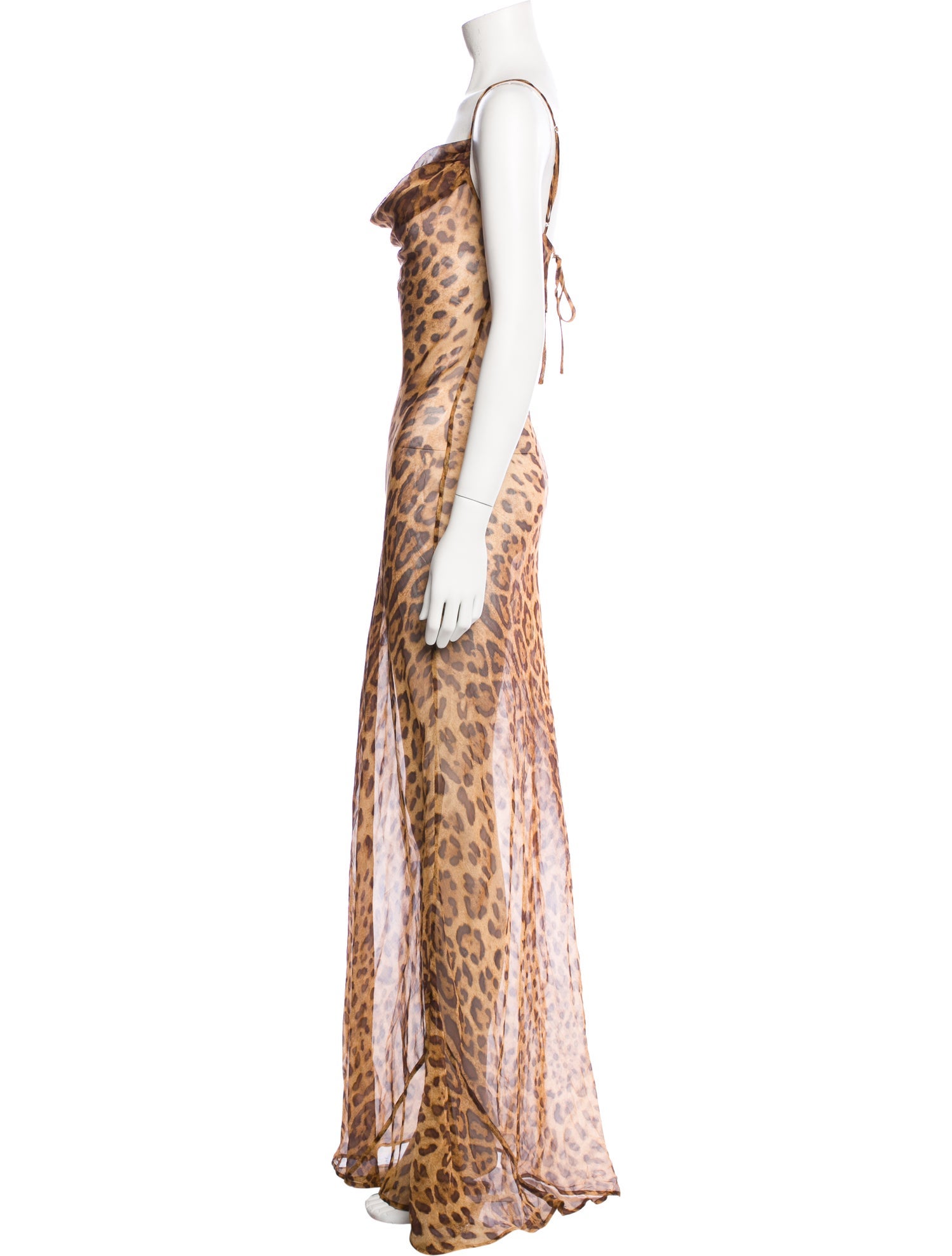 Rat & Boa Silk Long Dress