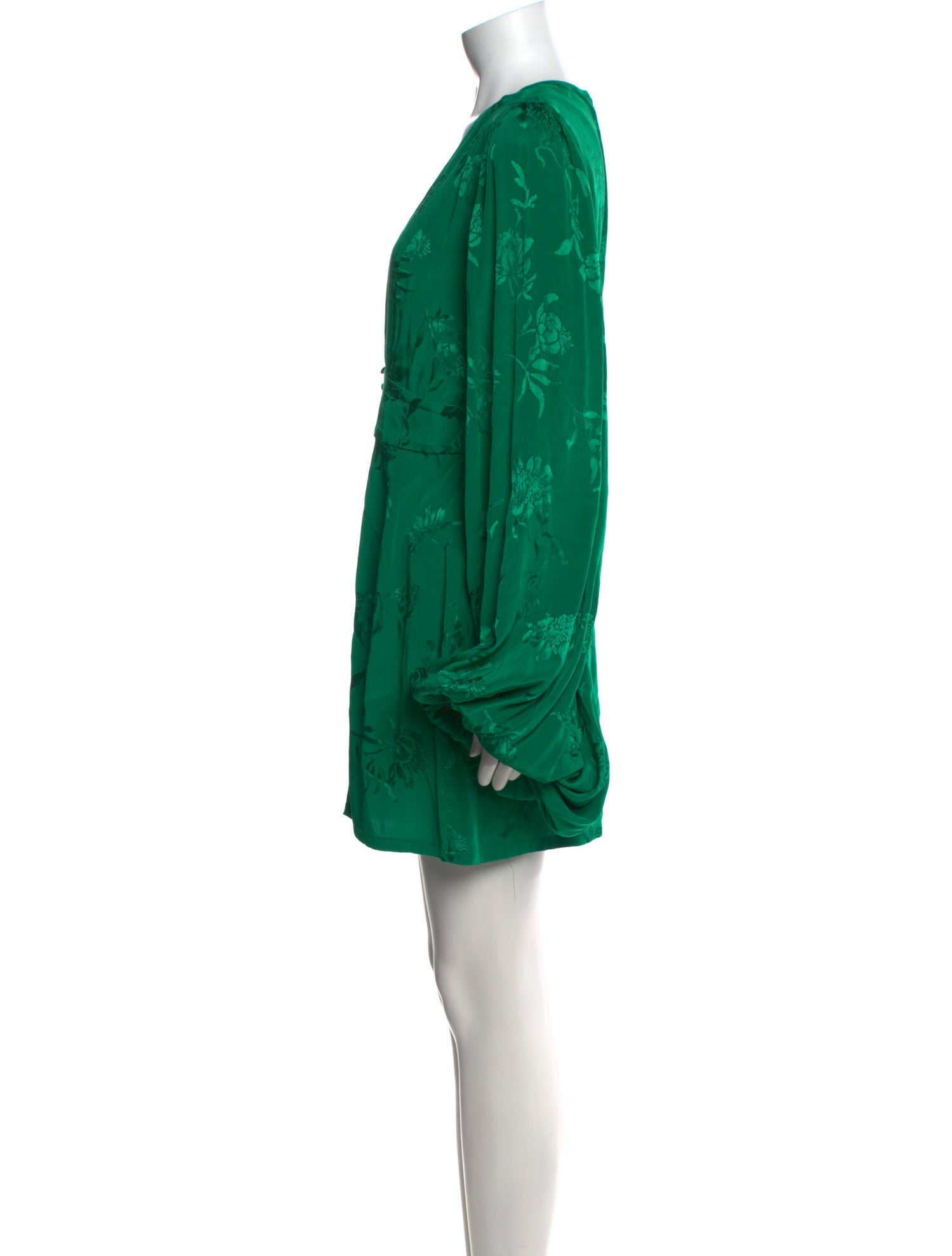 Rat & Boa Plunge Neckline Mini Dress