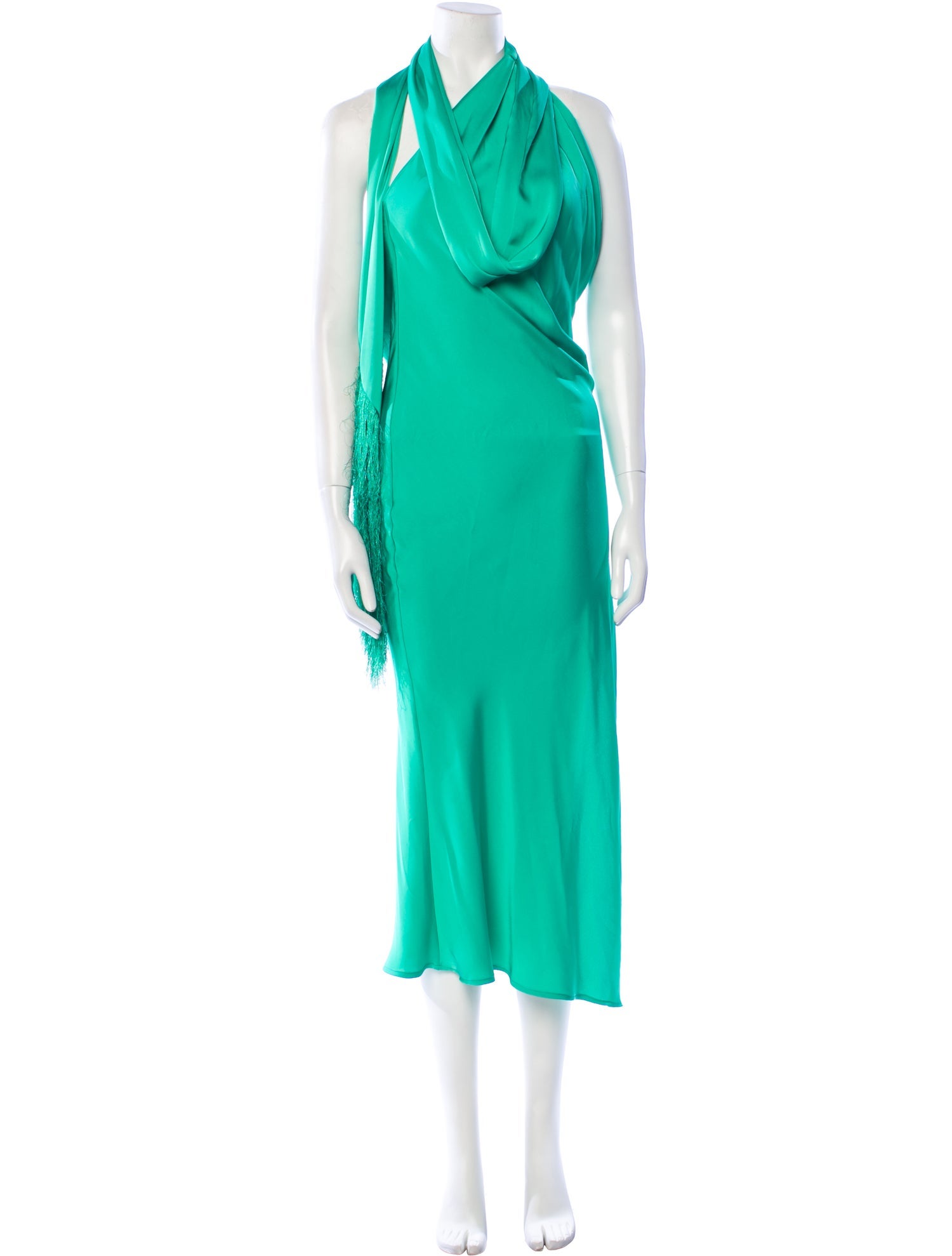 Rat & Boa Cowl Neck Long Dress