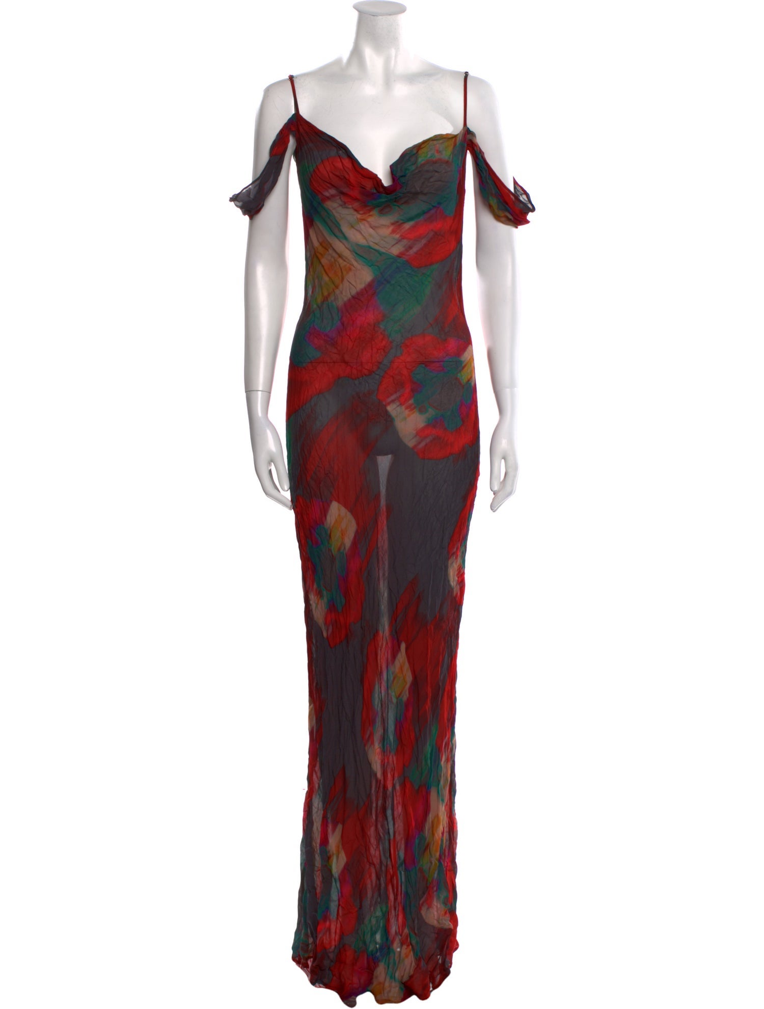 Rat & Boa Printed Long Dress