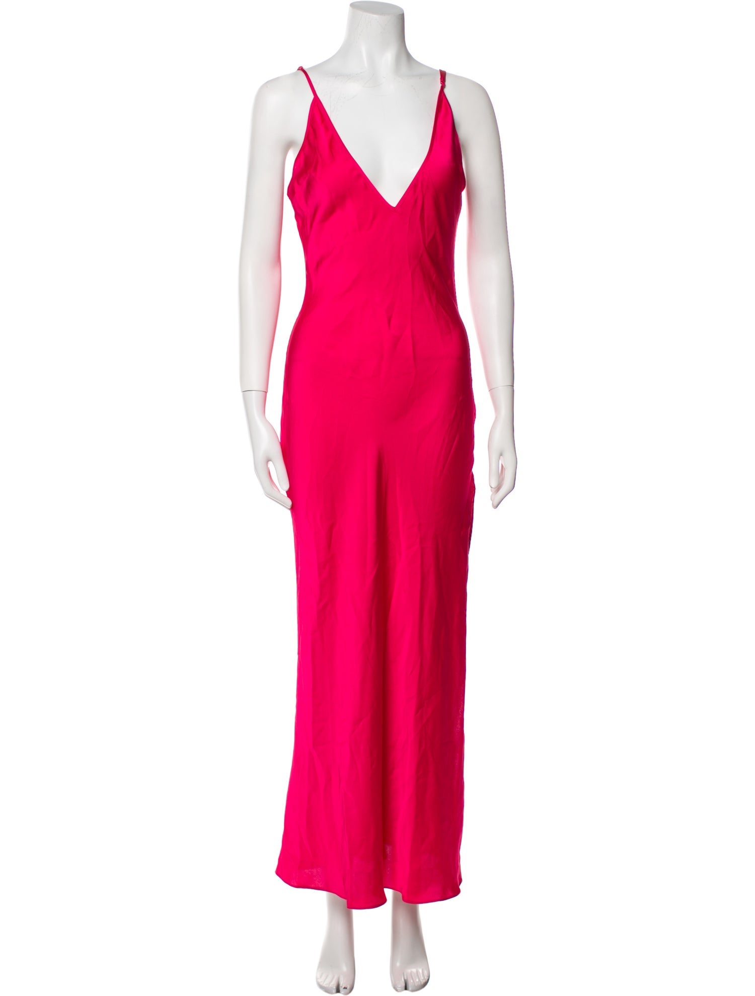 Rat & Boa V-Neck Long Dress