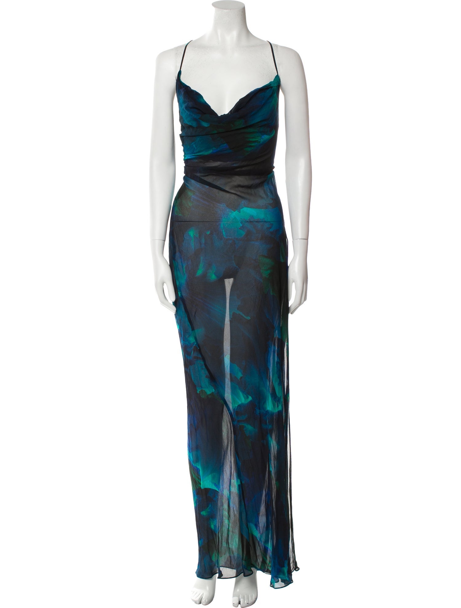 Rat & Boa Printed Long Dress