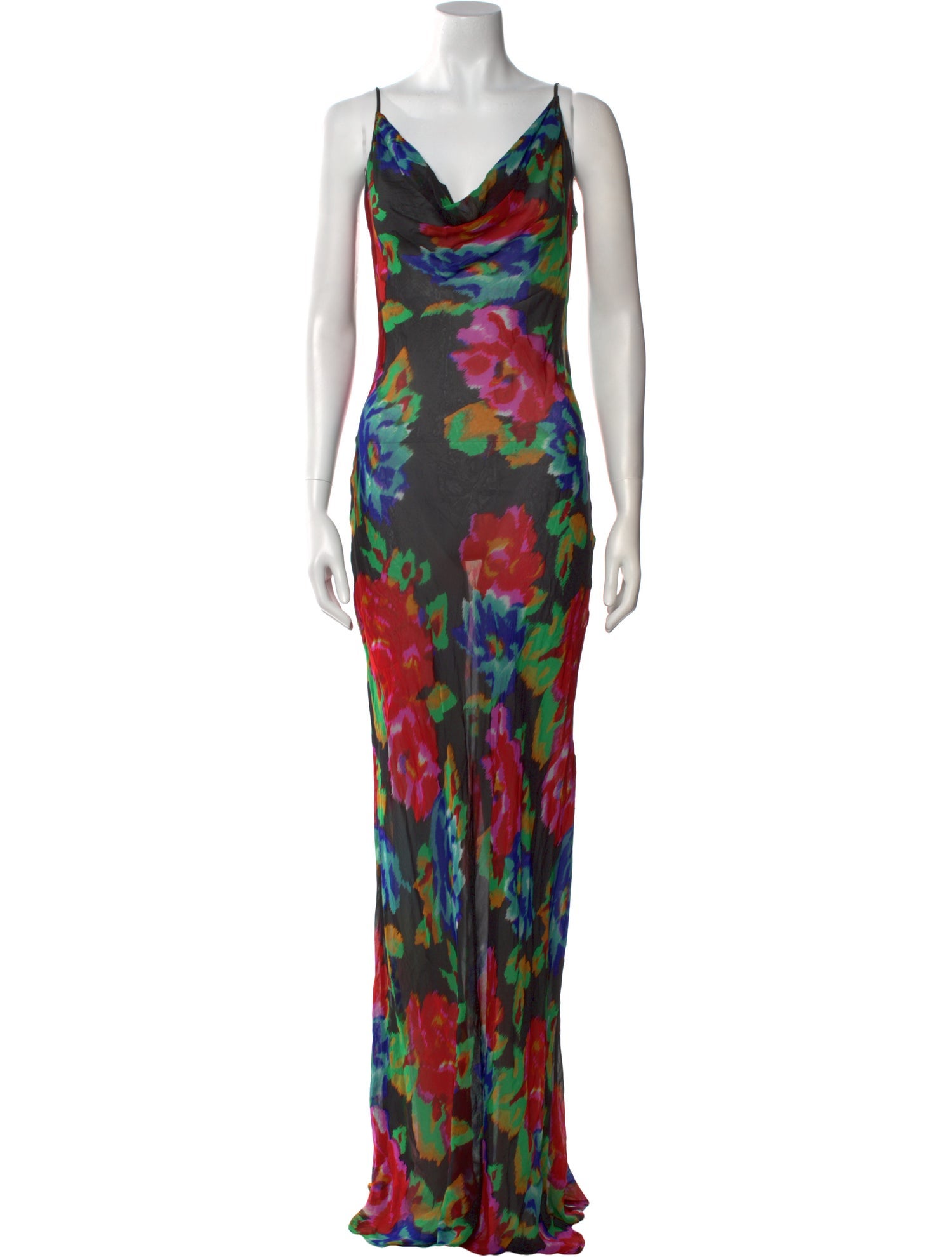 Rat & Boa Printed Long Dress