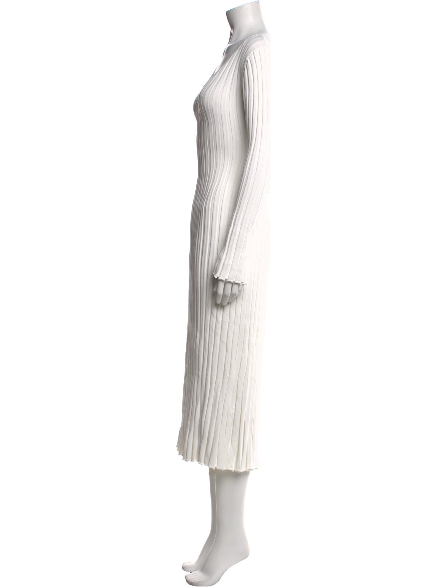 Rat & Boa Scoop Neck Midi Length Dress