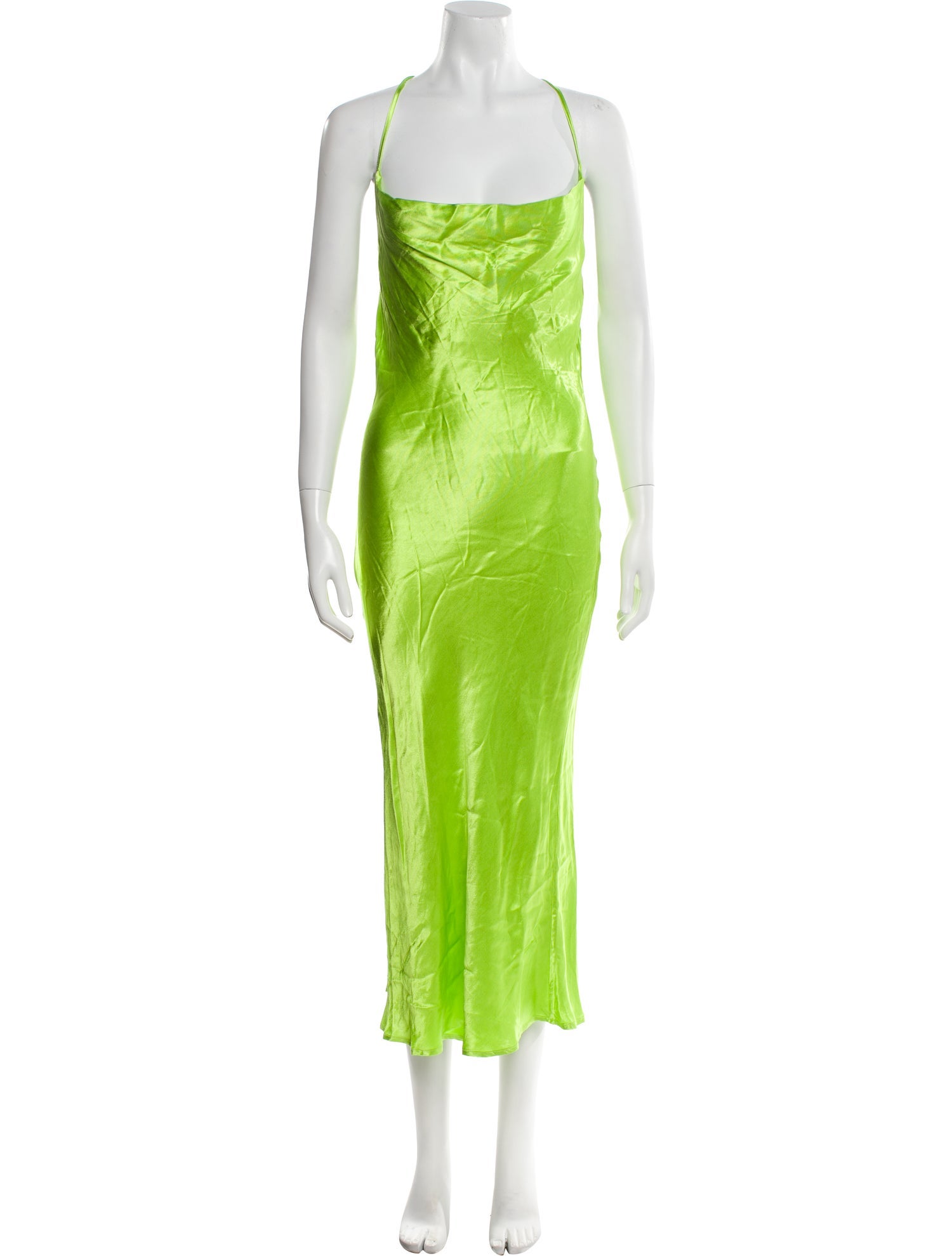 Rat & Boa Square Neckline Long Dress