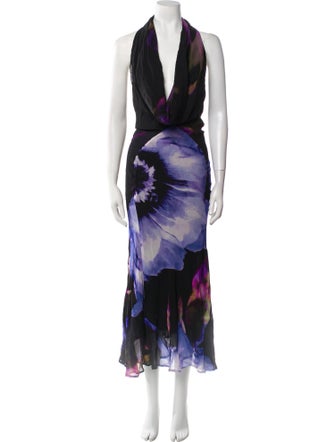 Rat & Boa Printed Midi Length Dress
