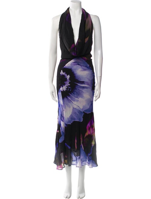 Rat & Boa Printed Midi Length Dress