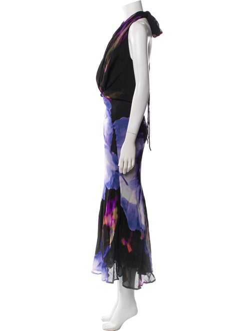 Rat & Boa Printed Midi Length Dress