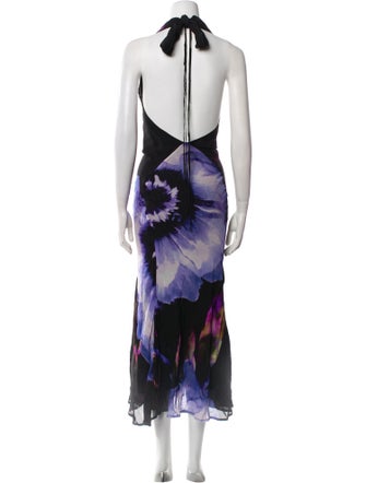 Rat & Boa Printed Midi Length Dress