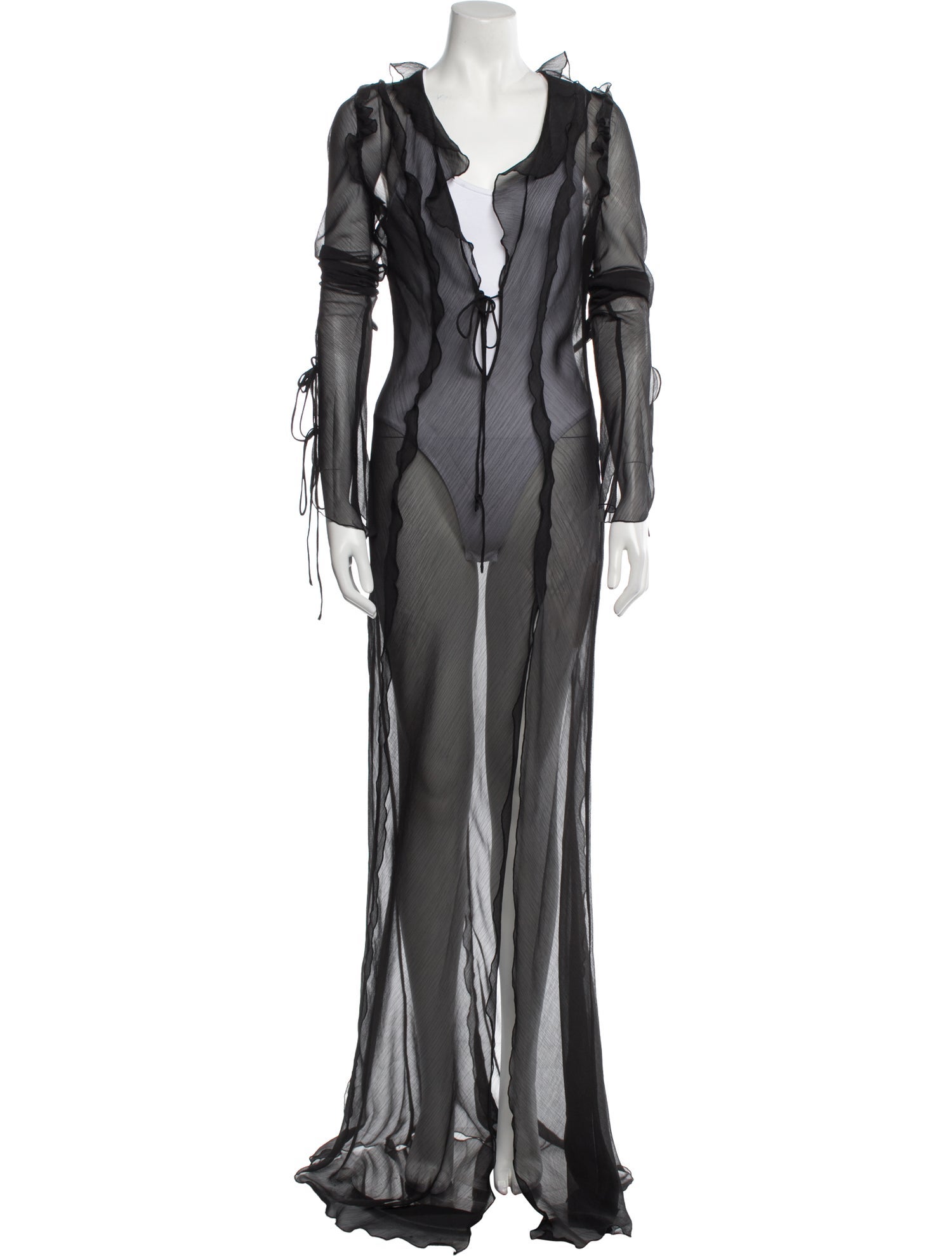 Rat & Boa V-Neck Long Dress w/ Tags