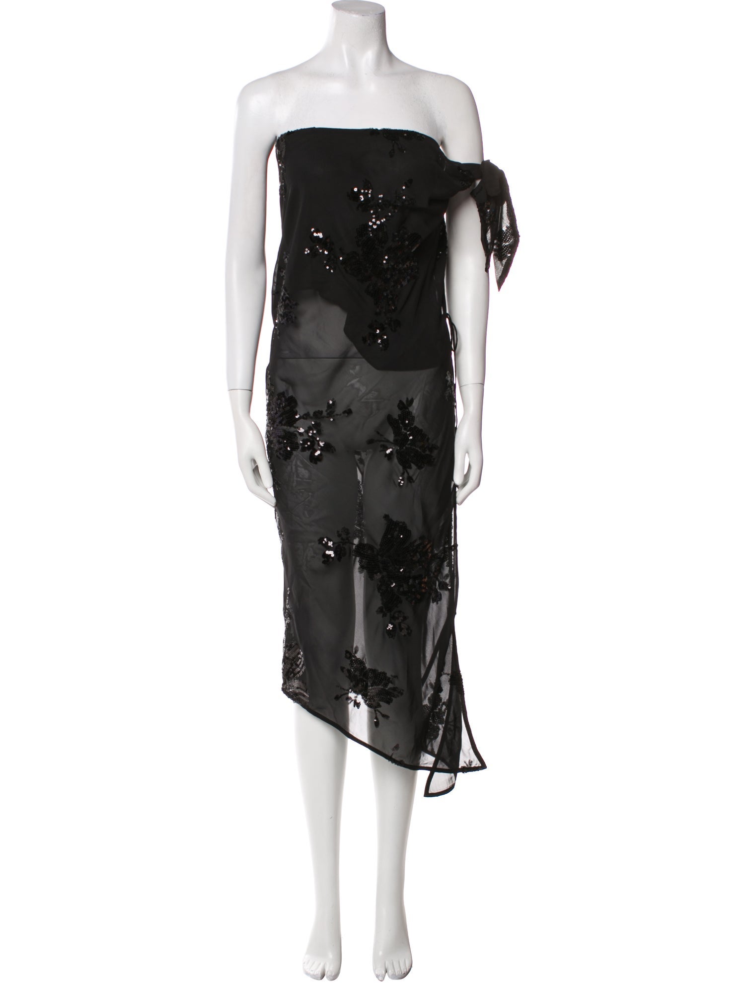 Rat & Boa Floral Print Long Dress