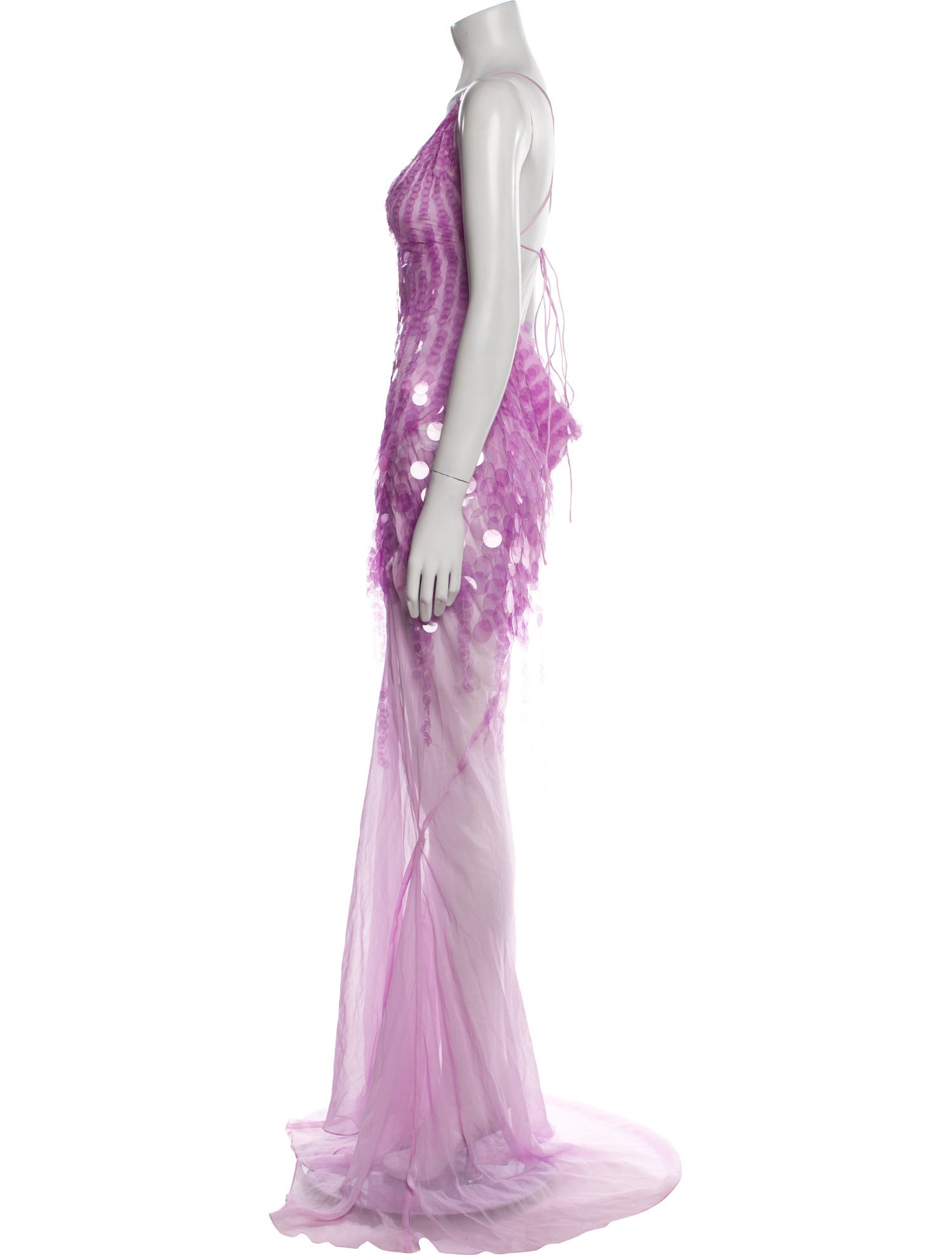 Rat & Boa V-Neck Long Dress