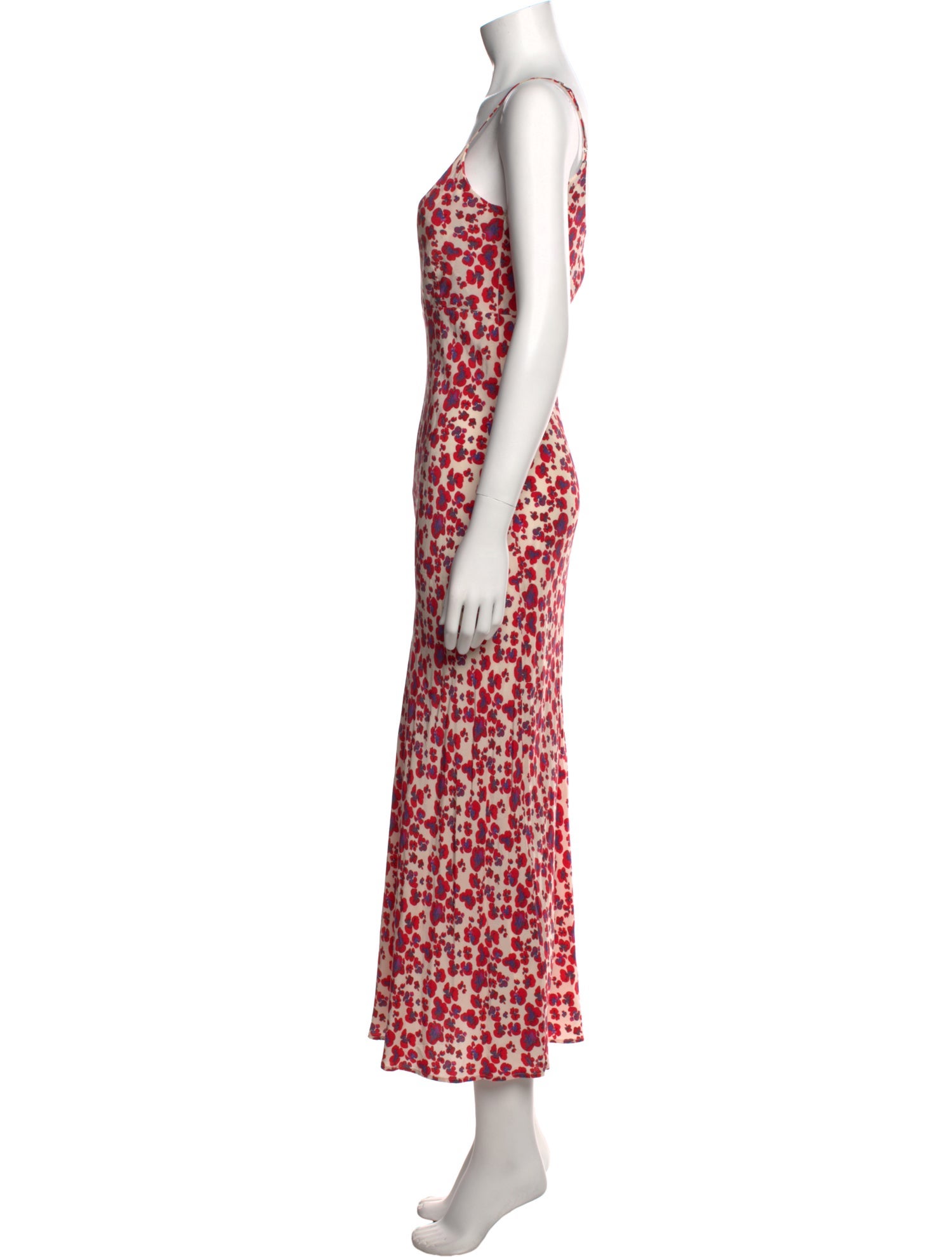 Rat & Boa Animal Print Long Dress