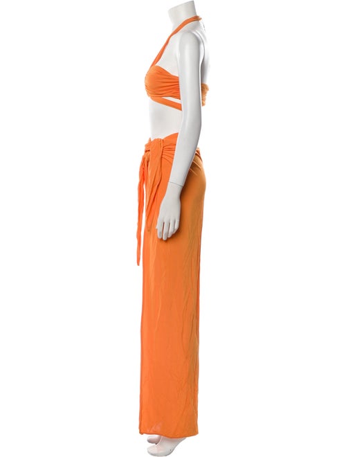 Rat & Boa Cutout Accent Skirt Set