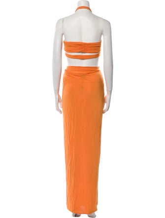 Rat & Boa Cutout Accent Skirt Set