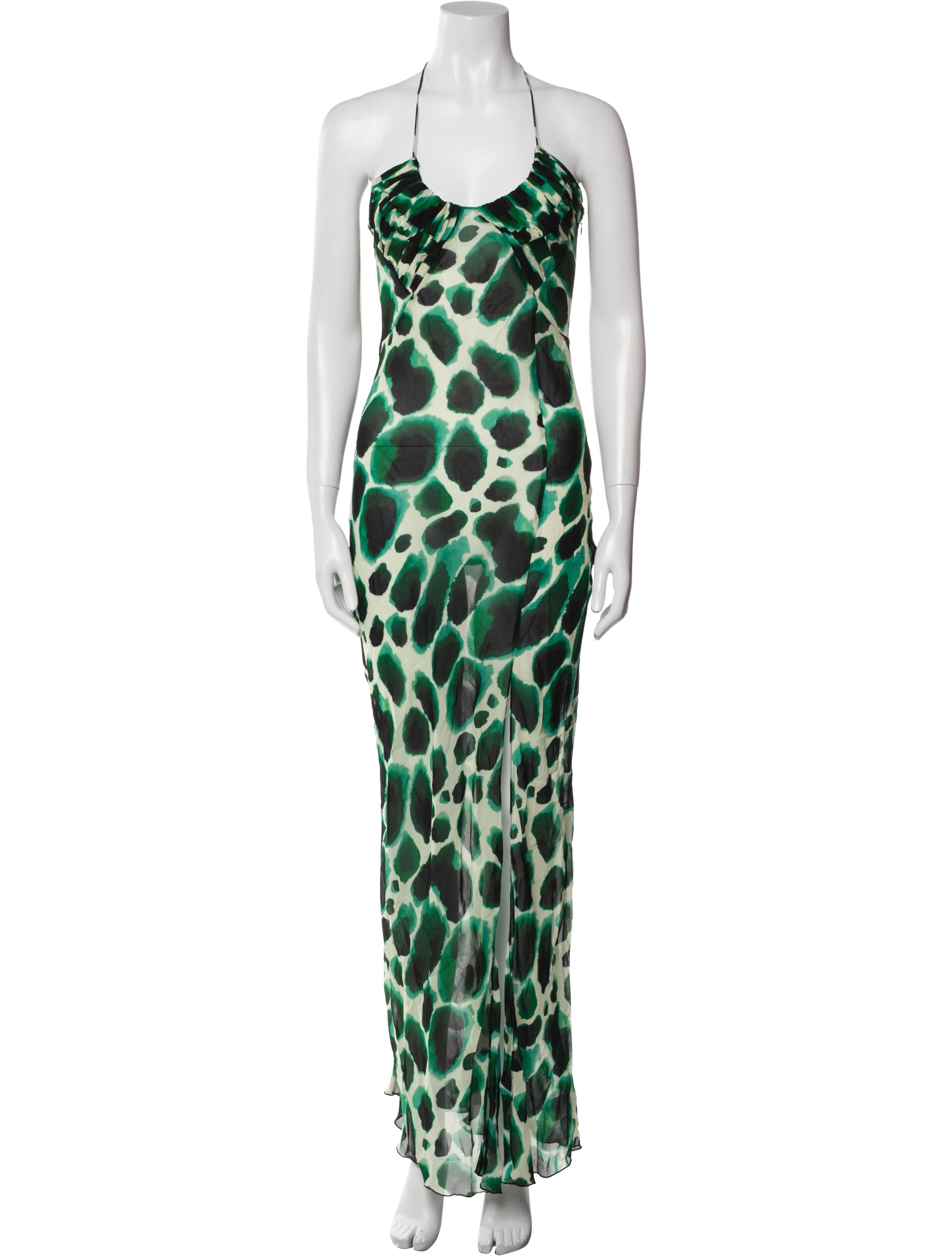 Rat & Boa Animal Print Long Dress w/ Tags