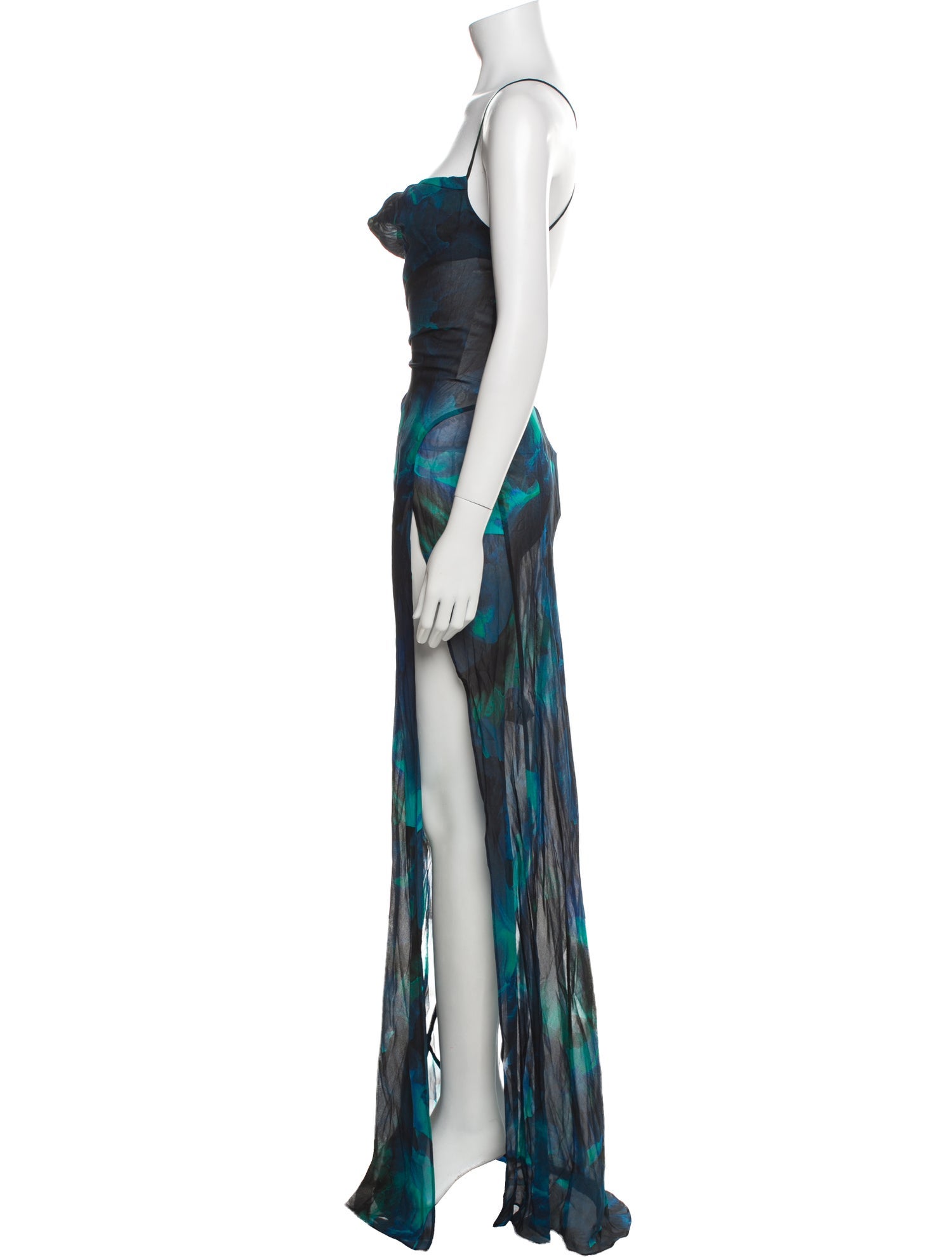 Rat & Boa Printed Long Dress w/ Tags