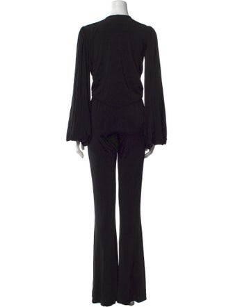 Rat & Boa Plunge Neckline Jumpsuit