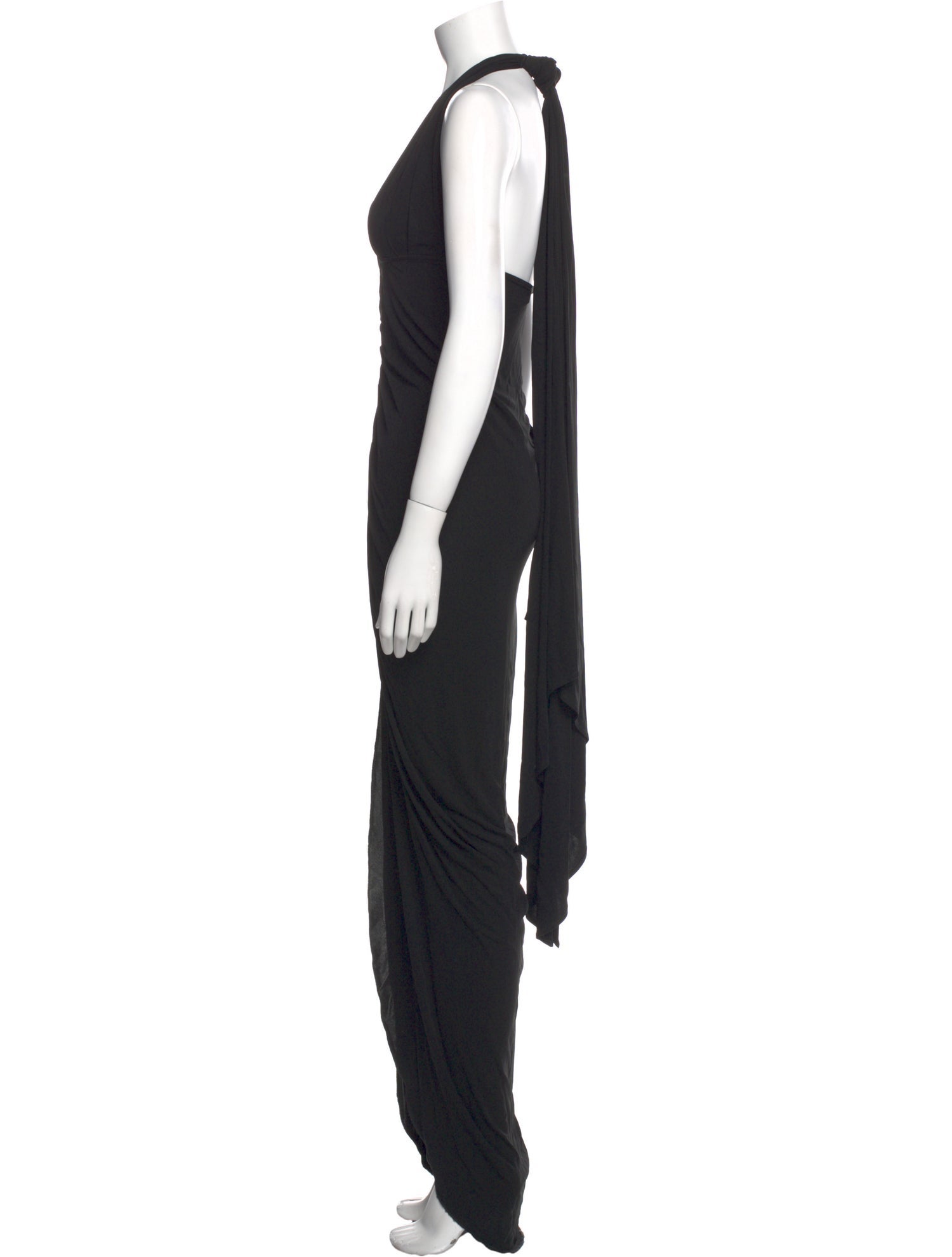 Rat & Boa V-Neck Long Dress