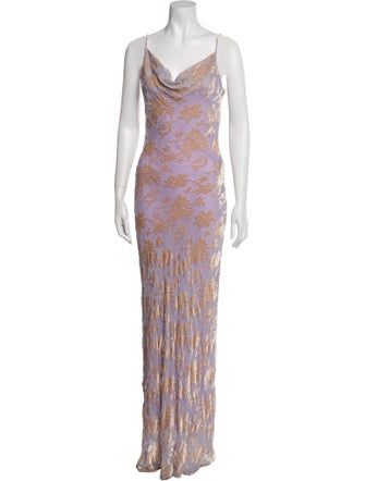 Rat & Boa Printed Long Dress