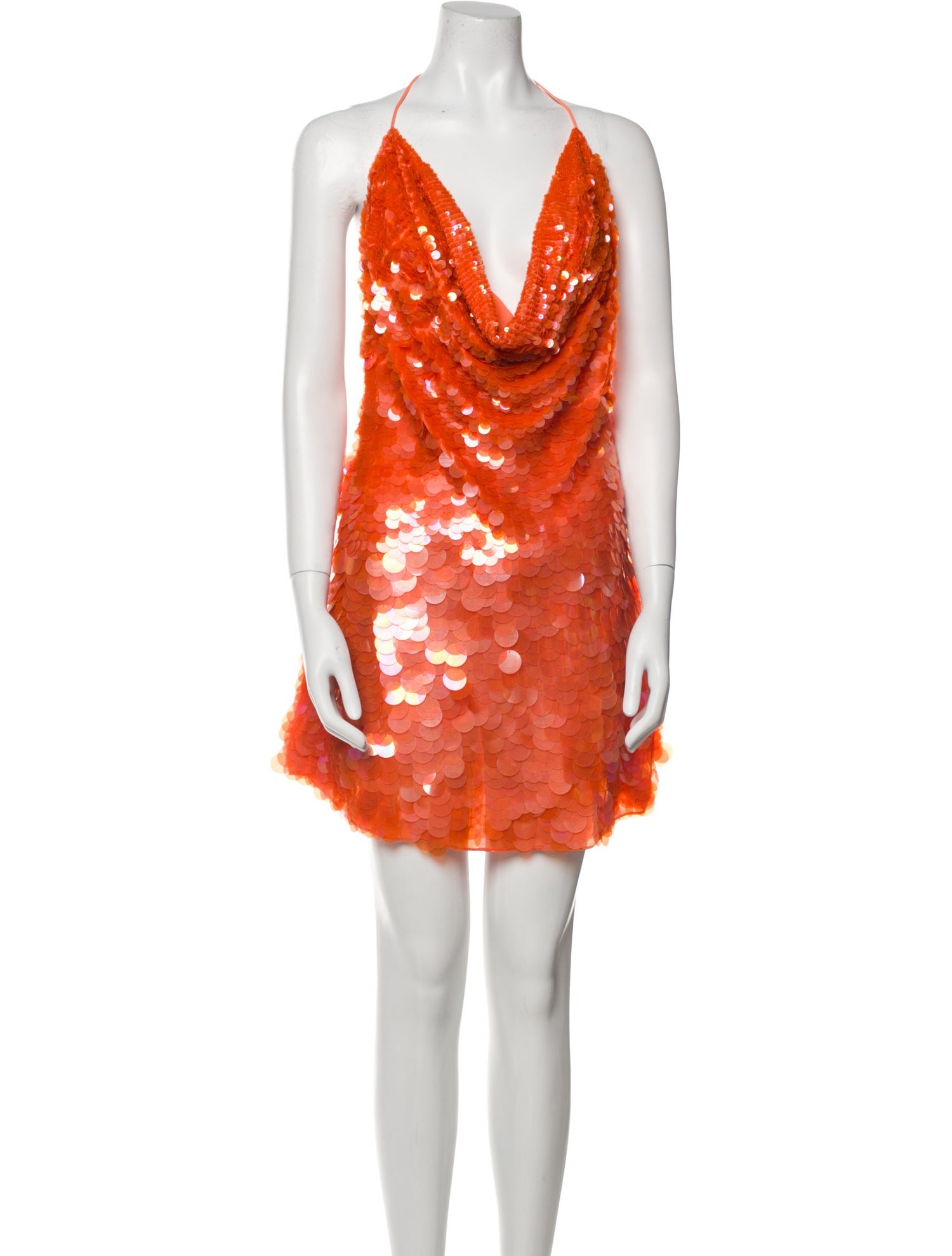 Rat & Boa Cowl Neck Mini Dress