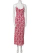 Rat & Boa Floral Print Long Dress
