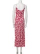 Rat & Boa Floral Print Long Dress