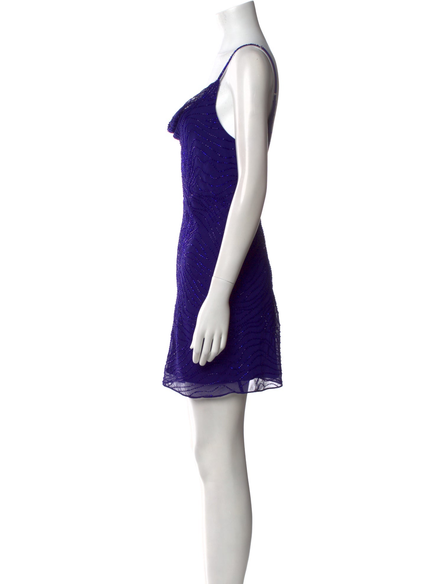 Rat & Boa Cowl Neck Mini Dress