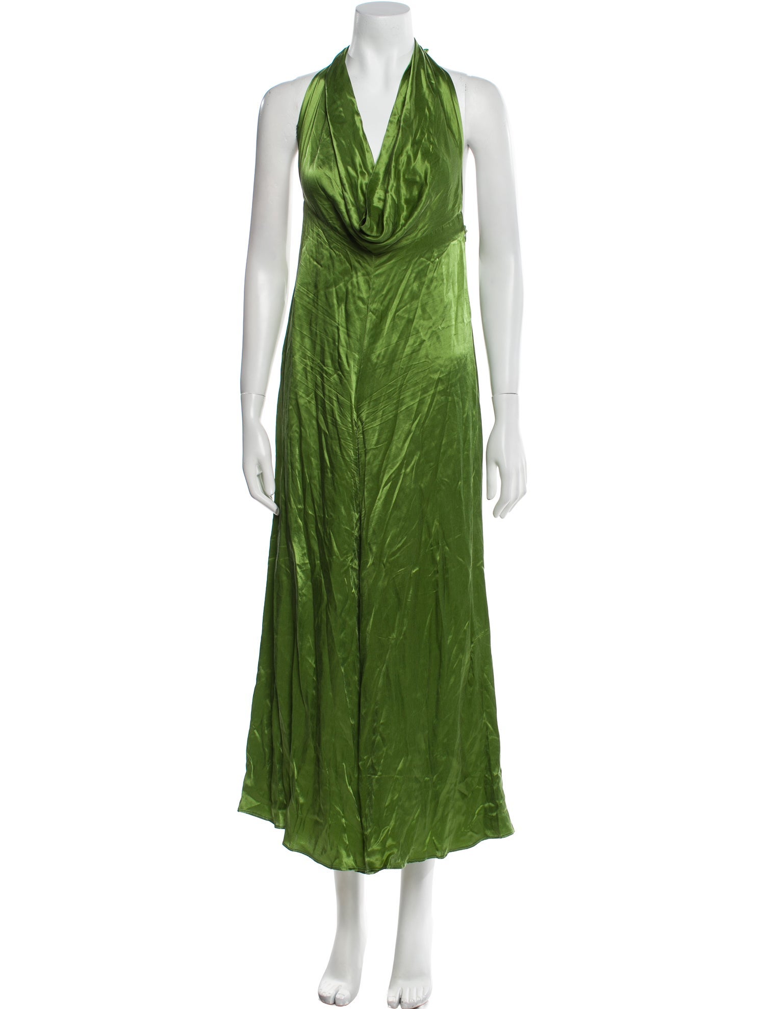 Rat & Boa Satin V-Neck Jumpsuit