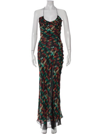 Rat & Boa Silk Long Dress