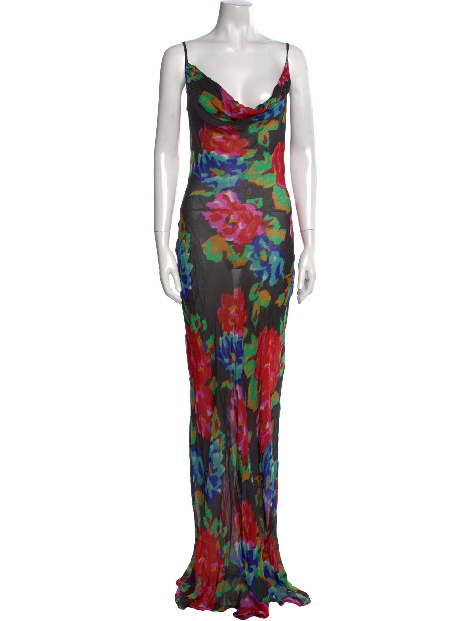 Rat & Boa Printed Long Dress