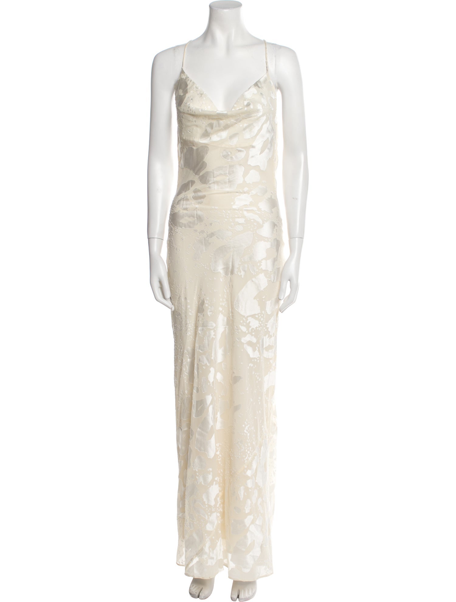 Rat & Boa Cowl Neck Long Dress