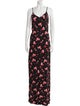 Rat & Boa Floral Print Long Dress