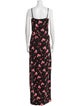 Rat & Boa Floral Print Long Dress