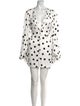 Rat & Boa Polka Dot Print Mini Dress