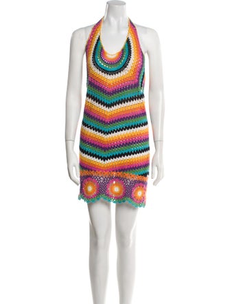 Rat & Boa Striped Mini Dress