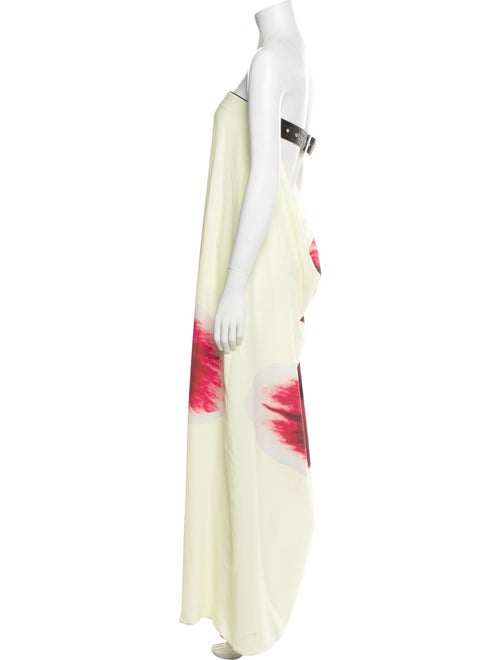 Rat & Boa Tie-Dye Print Long Dress