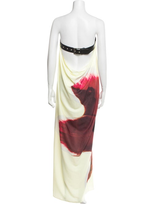 Rat & Boa Tie-Dye Print Long Dress